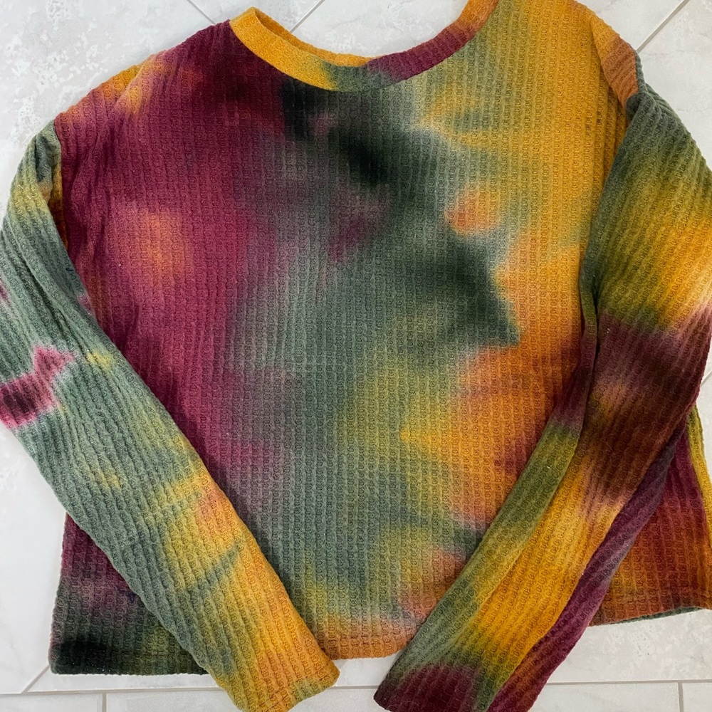 Graffiti Tye Dye Top